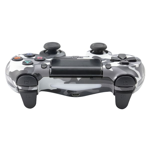 Trådlös spelkontroll för Sony PS4 Bluetooth Gamepad med Vibration - Kamouflage grå