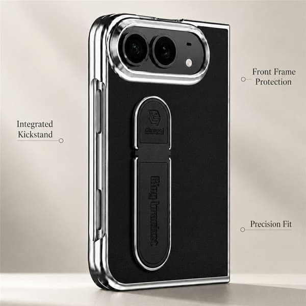 Telefoncover med skærmbeskyttelse til iPhone Duo Grey