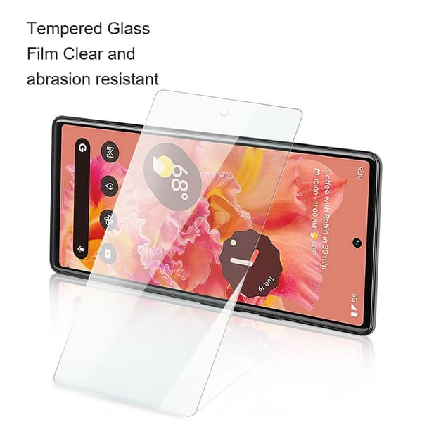 AMORUS Skjermbeskytter til Google Pixel 10a Transparent