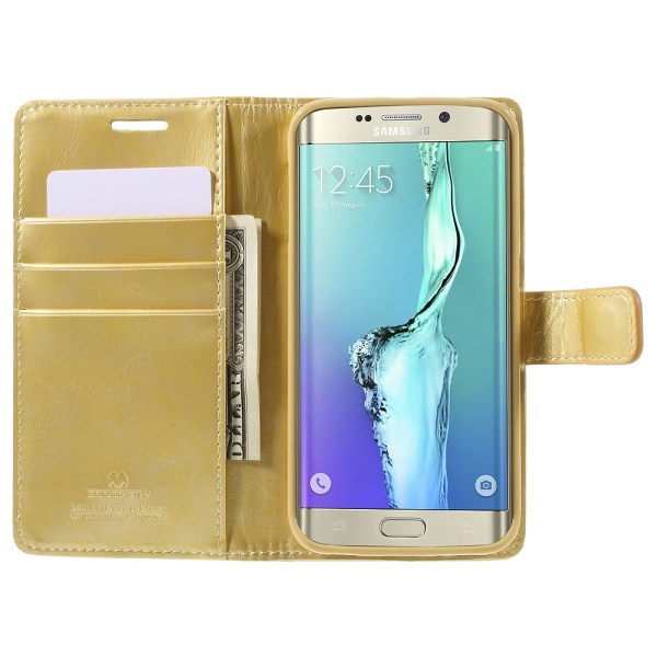 Mercury Goospery Blue Moon til Samsung Galaxy S6 Edge GOLD Gold