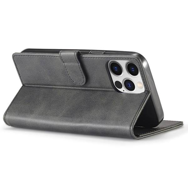 LC.IMEEKE Lommebok-deksel til iPhone 15 Pro Max - Svart Black