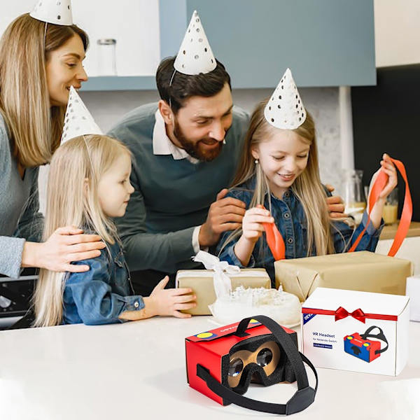 Kompatibel med Nintendo Switch LCD / OLED VR-briller Virtual Reality-briller Red