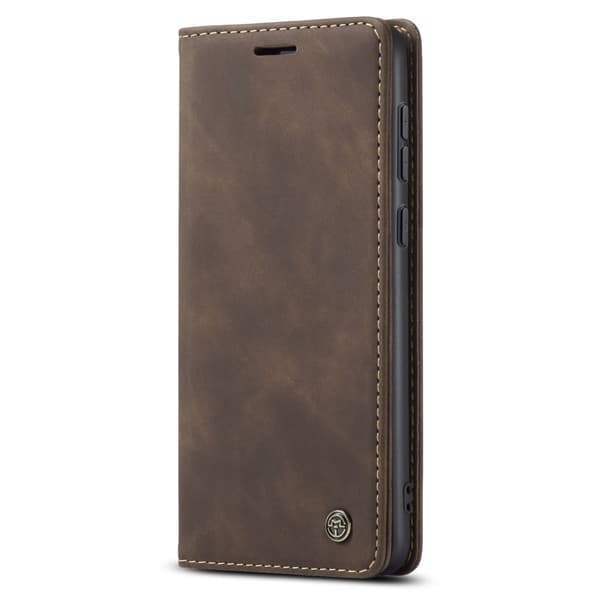 CASEME Retro Lompakkokotelo Samsung Galaxy A55 Brown