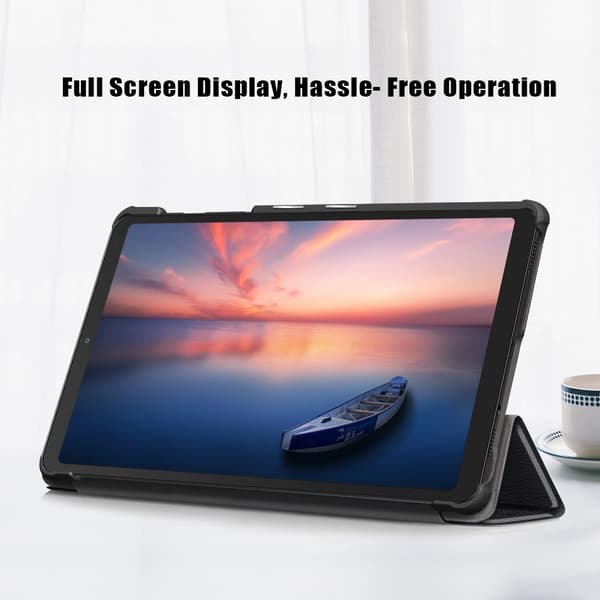 Kolminkertainen telinekotelo Samsung Galaxy Tab A7 Lite 8.7" Black