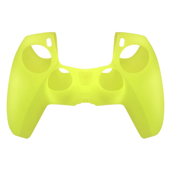 Playstation 5 / PS5 Silikon Skin Skal Fodral Anti-Slip Skydd - Gul Gul