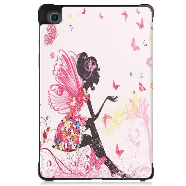 Tri-fold Stativveske for Samsung Galaxy Tab A7 10,4\" - Jente Multicolor