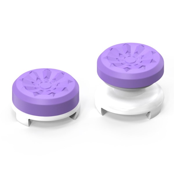 2st Tumgrepp Fingergrepp Kompatibel med Xbox 360 Series X Series S Switch Pro Joystick - Lila Lila