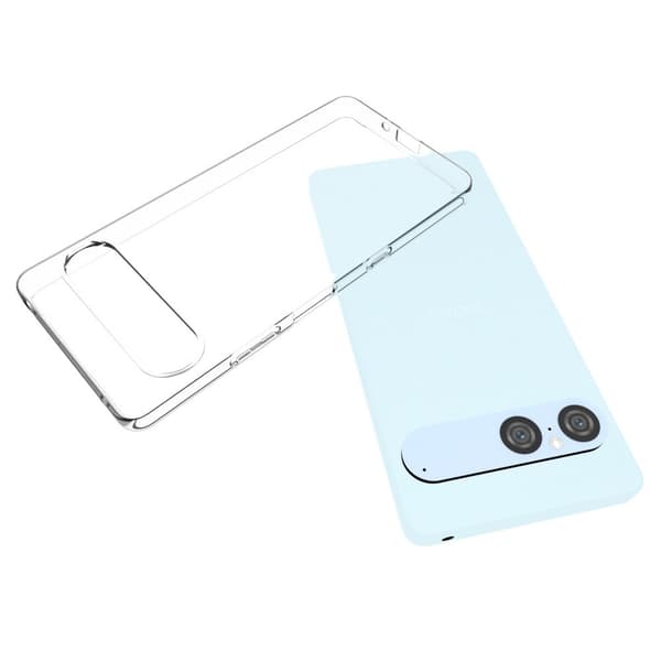 För Sony Xperia 10 VII Skal Yta Mjukt TPU-telefonfodral - Transparant Transparent