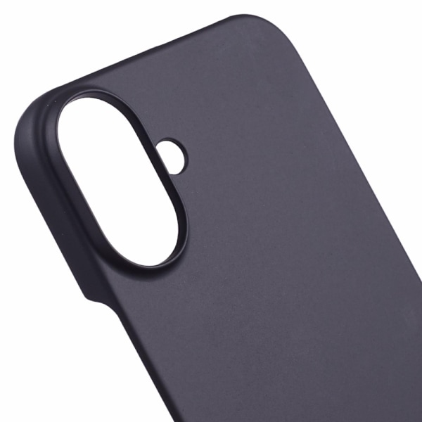 Deksel for iPhone 16 Plus - støtsikker, hardt gummiert deksel Black
