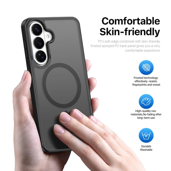 DUX DUCIS magnetisk telefondeksel for Samsung Galaxy S26 Black