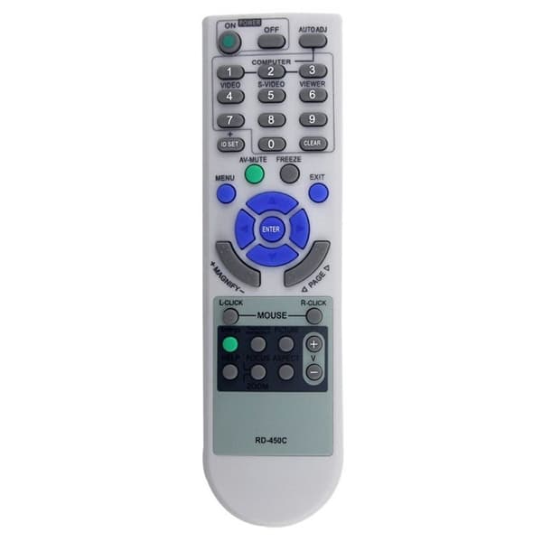 Vaihtokaukosäädin RD-450C NEC-projektorille Grey