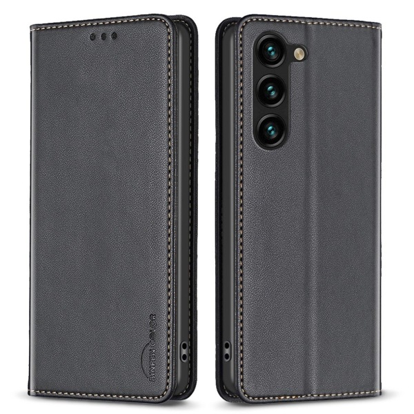 BINFEN COLOR Plånboksfodral för Samsung Galaxy S24 - Svart Svart