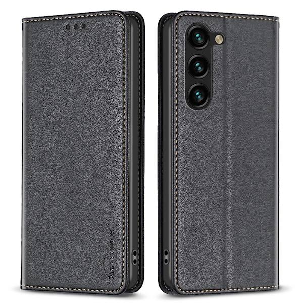 BINFEN COLOR Samsung Galaxy S24 puhelimen lompakon suojukselle Black
