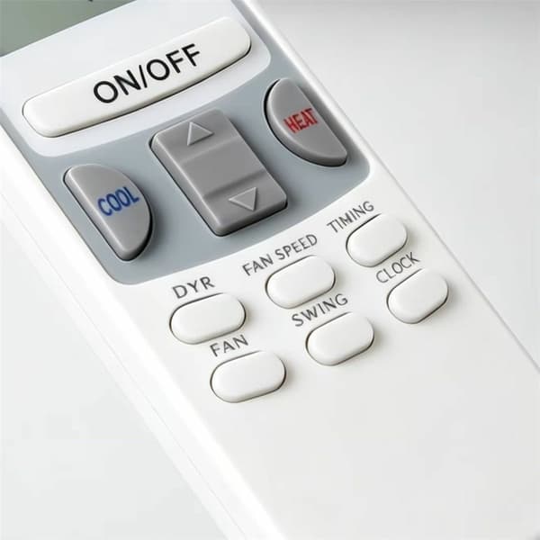 Fjernkontroll KTCL002 for Chunlan-klimaanlegg White