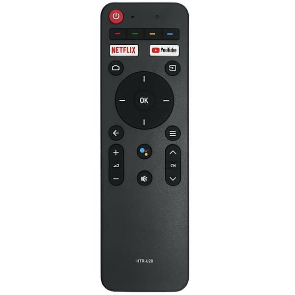 Fjärrkontroll Ersättning HTR-U28 För Haier TV Röststyrd Svart