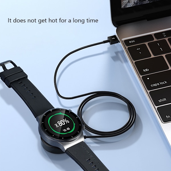 Laturitelakka Huawei Watch GT2 Prolle / GT3 / GT3 Prolle Black