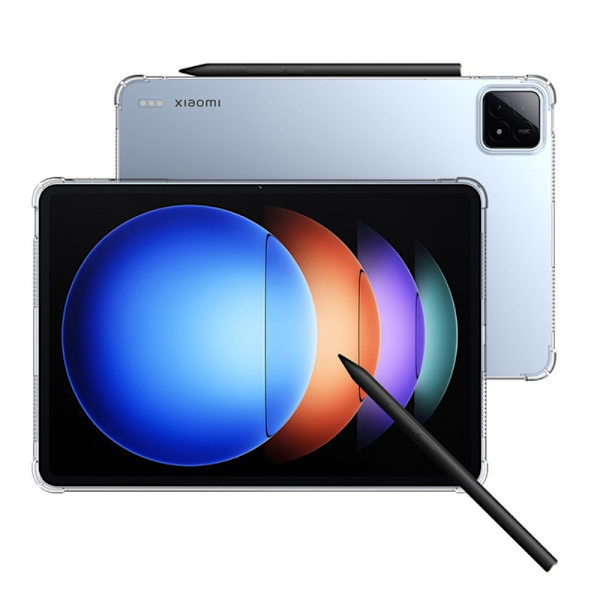 Til Xiaomi Pad 6S Pro 12.4 -TPU Klar Matteret Tablet-Taske Transparent