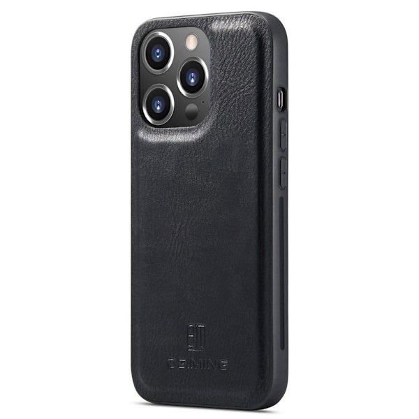 DG.MING 2 i 1 Lommebok-deksel Til iPhone 15 Pro Max Black