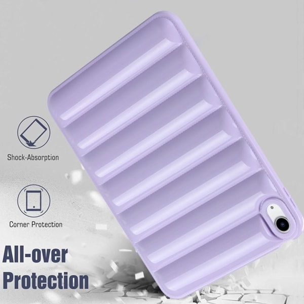 Til iPad 10.9 (2022) Candy Color TPU-cover Purple