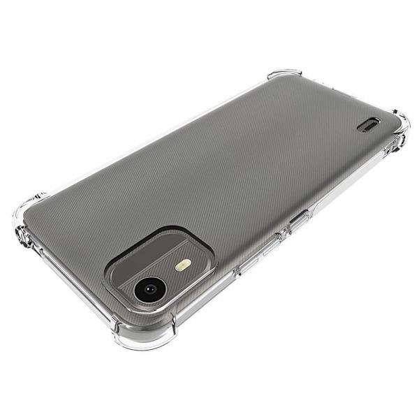 Cover Shell til Nokia C12 Stødabsorberende Forstærkede hjørner TPU Transparent