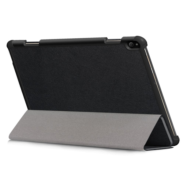 Tri-fold Fodral till Lenovo Tab P10 - Svart Svart