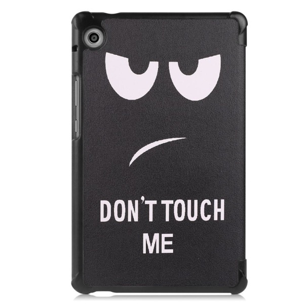 Tri-fold Stand Case for Huawei MatePad T8 - Do not Touch Me Black