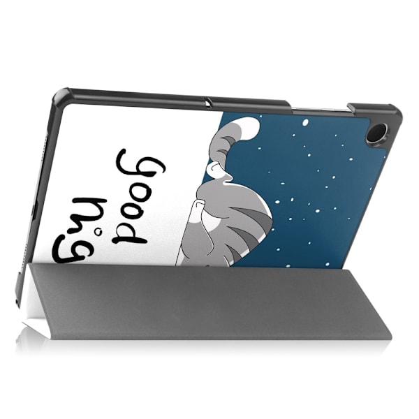 Trifoldet stativetui til Samsung Galaxy Tab A9+ 11" - Cat Multicolor