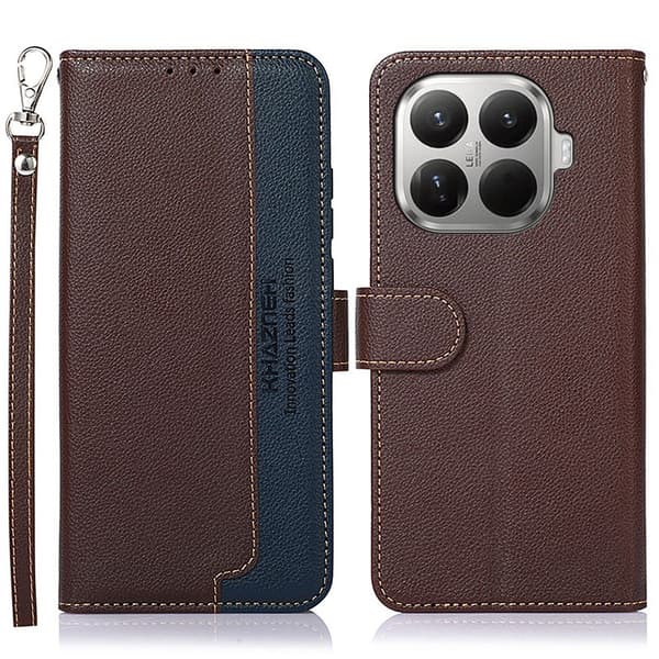 KHAZNEH Til Xiaomi 17T Pro Pungcover Brown