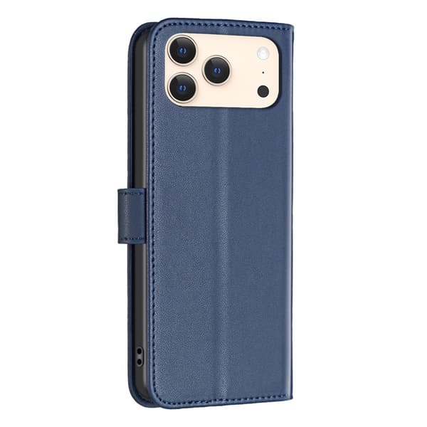 BINFEN COLOR Puhelimen lompakkokotelo iPhone 18 Pro / 17 Pro puhelimelle Blue