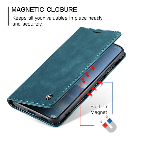 CASEME Plånboksfodral Xiaomi 15T Pro - Blå Blå