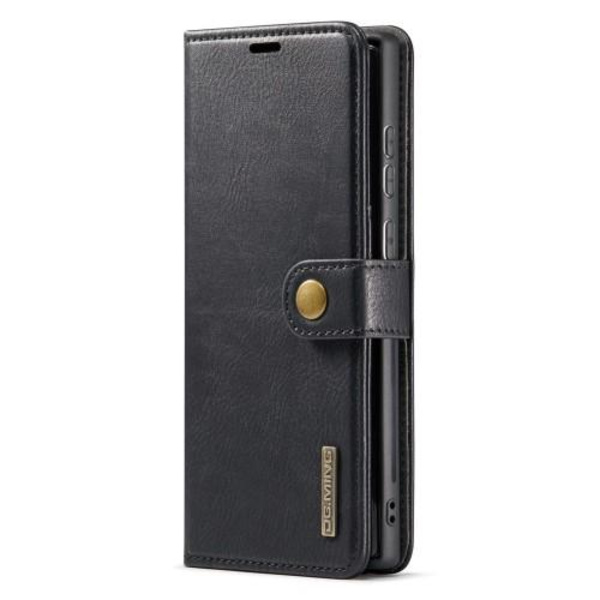 DG.MING Samsung Galaxy S23 Ultra irrotettava 2-in-1-lompakkokuori Black
