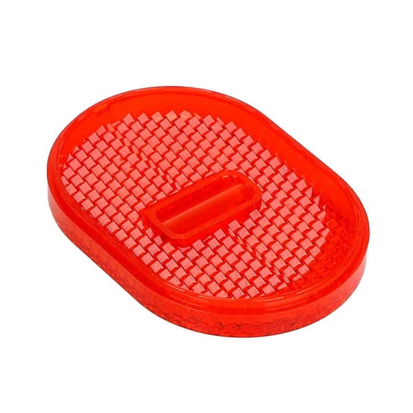 Baklysplate i plast for Scooter Xiaomi 4 Pro 4 Lite Red