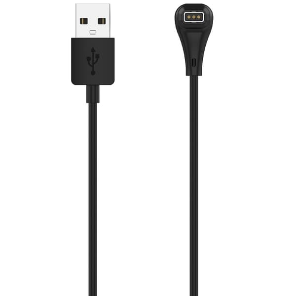 För Coros Pace Pro Smartwatch Laddningskabel 1m USB-A Laddare Svart