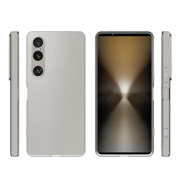 Til Sony Xperia 1 VII Case TPU Cover Bagside Transparent