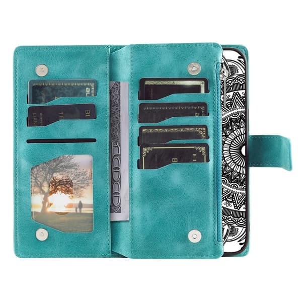 Til Xiaomi 17T Pungcover Mandala Green