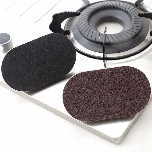 2 - pack Magic Sponge - rengjøringsverktøy Melaminkasserolle og vask osv Black