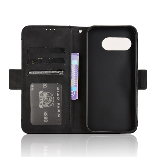 Lompakkoteline puhelinkotelo Google Pixel 9A Black