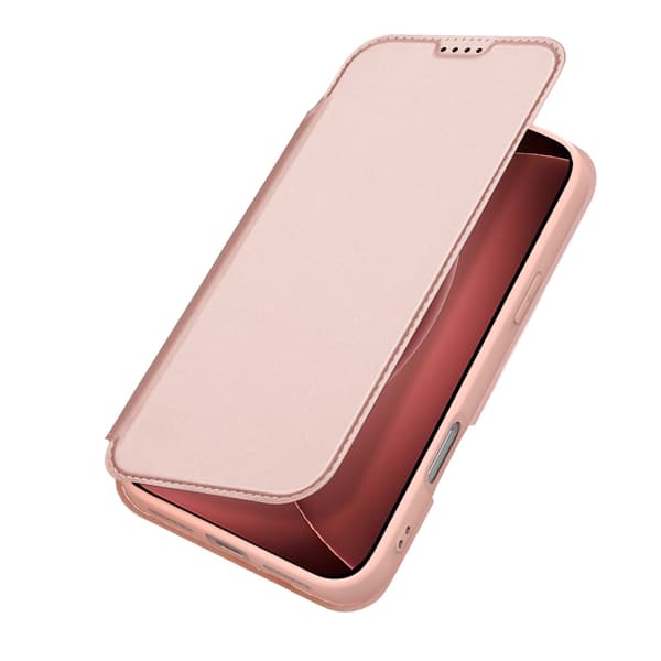 DUX DUCIS Puhelinkotelo jalustalla iPhone 18 Pro / 17 Pro puhelimelle Pink