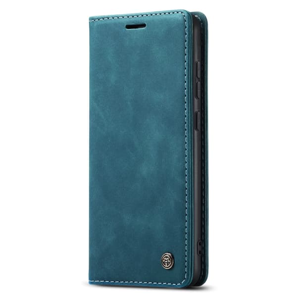 CASEME Retro Lompakkokotelo Samsung Galaxy S23 FE Blue
