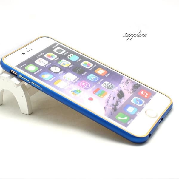 Aluminiumbumper för iPhone 6 Plus 5,5" Svart