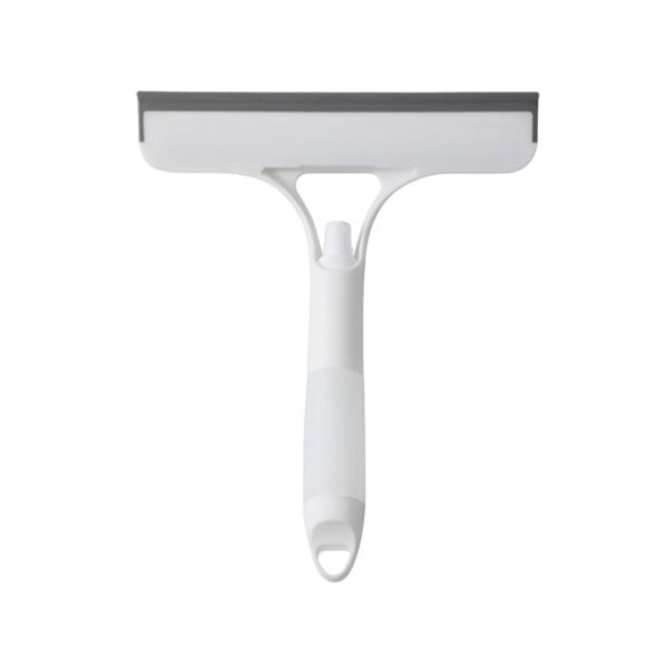 3 in 1 Window Glass Cleaner Squeegee with Sponge Spray Bottle White