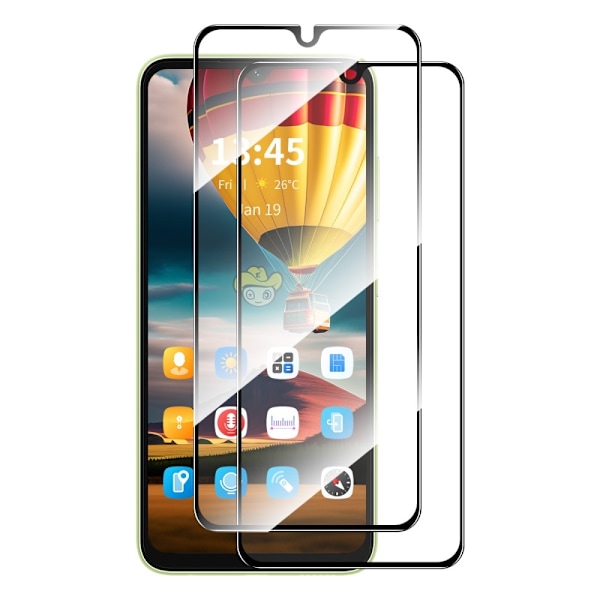 ENKAY 2st För Xiaomi Redmi 14C Skärmskydd i Glas Transparent