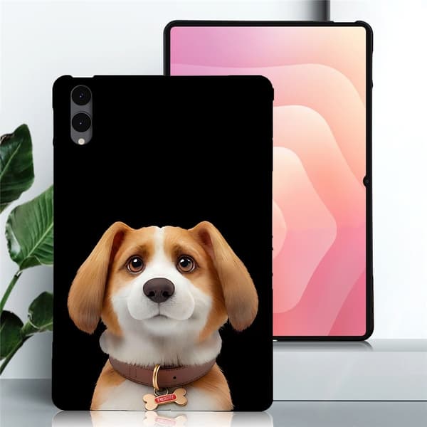 Ohut kuviopainettu tablettikotelo Samsung Galaxy Tab S12+ puhelimelle Black