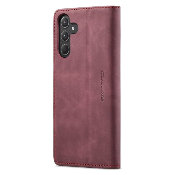 CASEME Retro Pung Taske til Samsung Galaxy A55 Red