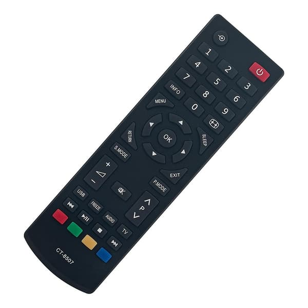Fjernkontrollerstatning for CT-8507 For Toshiba TV Black