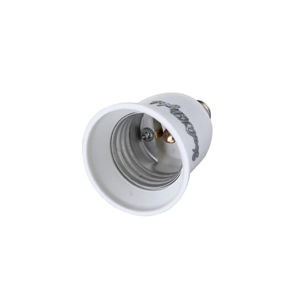 YOUOKLIGHT YK6613 Sockel adapter E26/E27 til E14 White