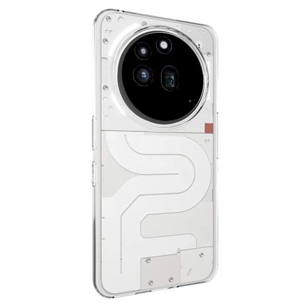 Til Nothing Phone (3a) Pro Case TPU Cover Bagside Transparent