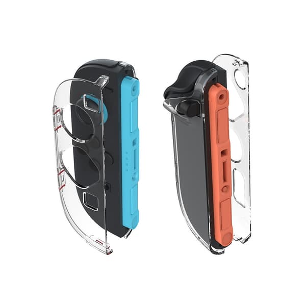 1 par kompatibelt med Nintendo Switch 2 controller-etui, beskyttende cover Transparent
