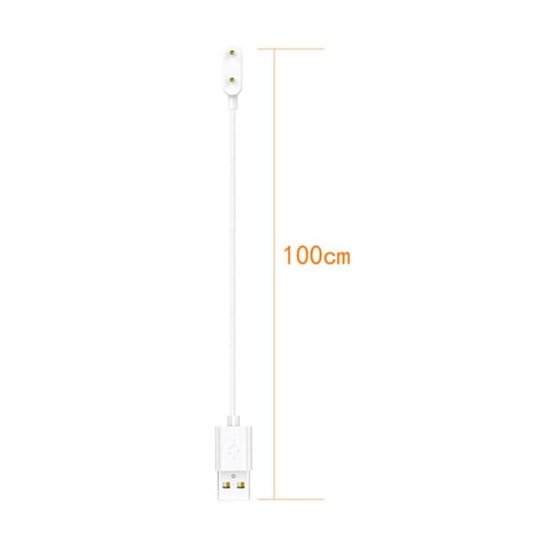 Oppo Band 2 OBB211 Smartklokke USB Laderkabel Magnetisk Absorpsjon 100cm White