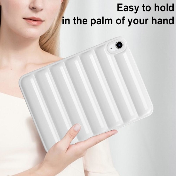 Til iPad 10.9 (2022) Candy Color TPU-cover White